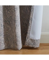 Elrene Home Fashions Vittoria Paisley Printed Blackout Curtain Panel