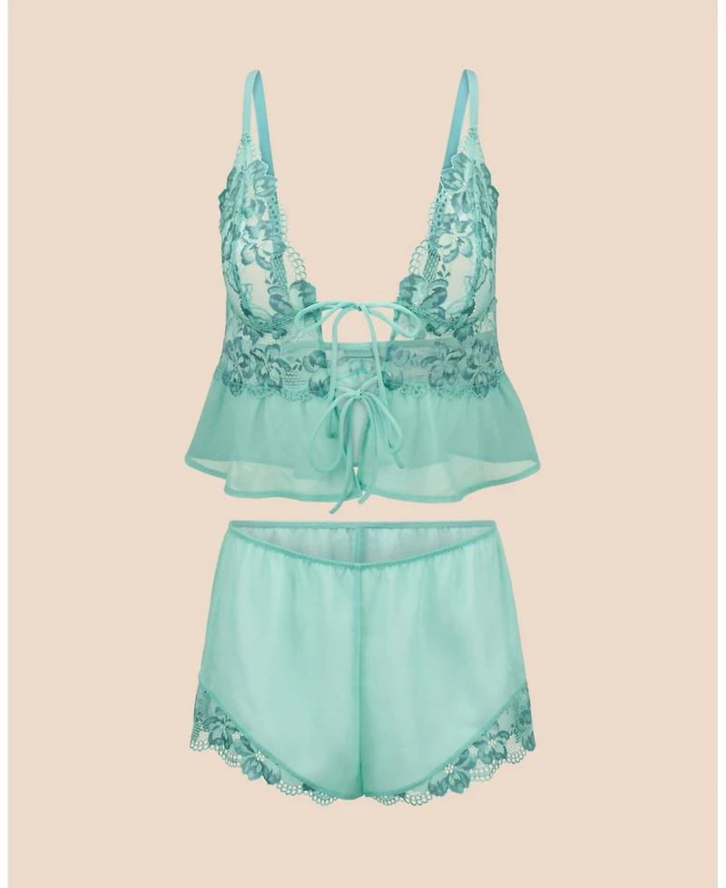Adore Me Women's Tammy Cami & Shorts Set Lingerie