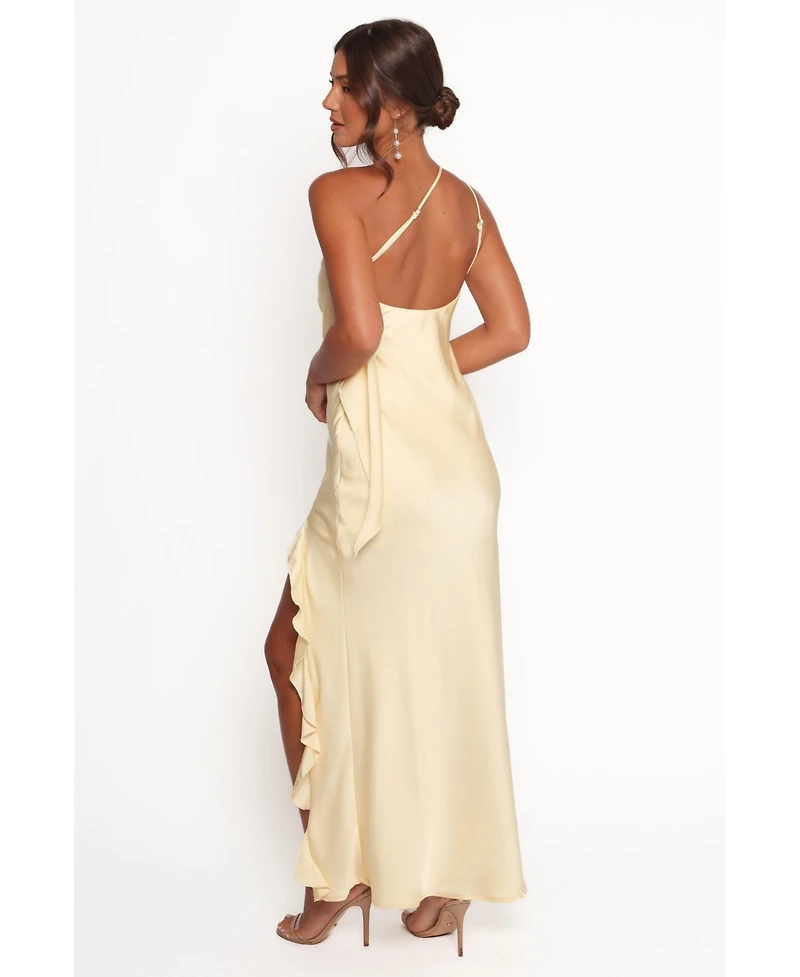 Petal and Pup Women's Aila Rosette One Shoulder Dress