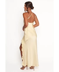 Petal and Pup Women's Aila Rosette One Shoulder Dress