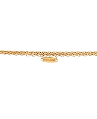 Pre-Owned Tiffany & Co. 36mm Elsa Peretti Open Heart Mesh Pendant Necklace 18K Rose Gold