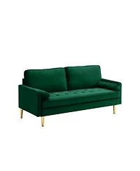 Streamdale Velvet Sofa 65 inch