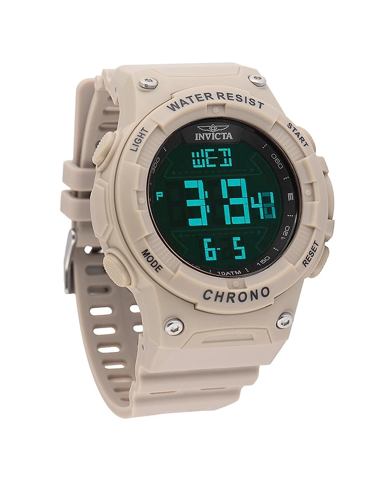 Invicta Men's 47526 Invicta Racing Digital Gmt/Alarm Black Dial Watch