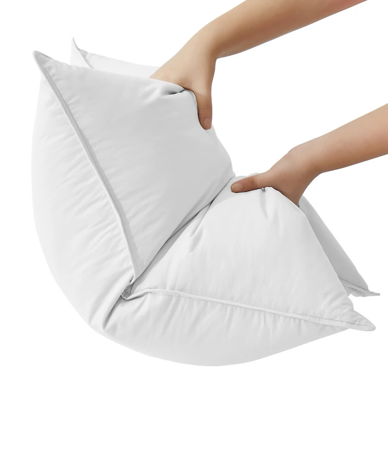 Unikome Goose Feather 2-Pack Pillows, Queen