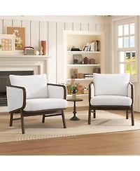 Streamdale Sherpa Accent Chairs (Set of 2)