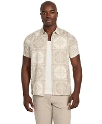 Guess Men's Mosley Tile Print Shirt