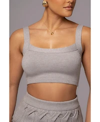 Jluxlabel Women's Darlah Knit Crop Top
