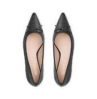 Pammi Pump - Raffia /Nappa