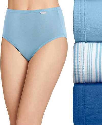 Jockey Elance Brief 3 Pack Underwear 1484, 1486 Extended Sizes