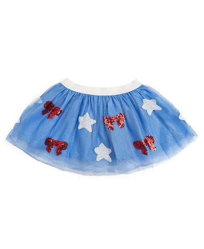 Sweet Wink Little and Big Girls Patriotic Cutie Tutu Skirt