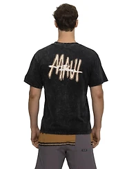Maui and Sons Men's Tag Mineral Short Sleeve T-shirt