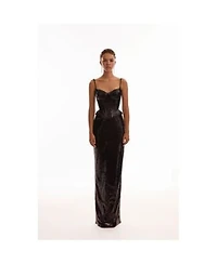 Milla Womens Sensational Sequin Matching Set