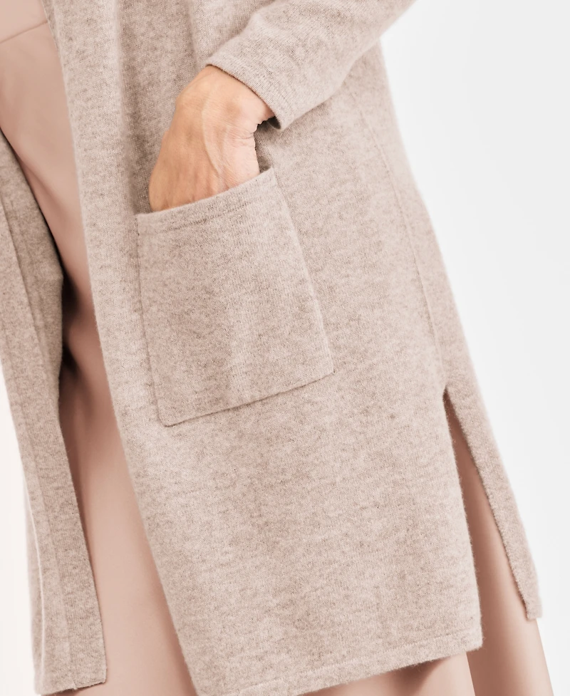Charter Club Women's 100% Cashmere Open-Front Hoodie, Macy's Exclusive