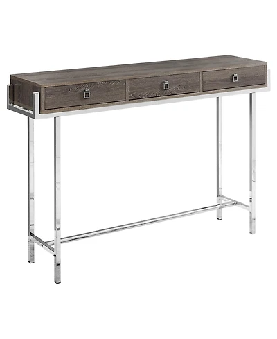 Console Table with Drawers for Entryway Hallway or Living Room Storage
