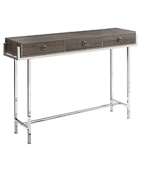 Console Table with Drawers for Entryway Hallway or Living Room Storage