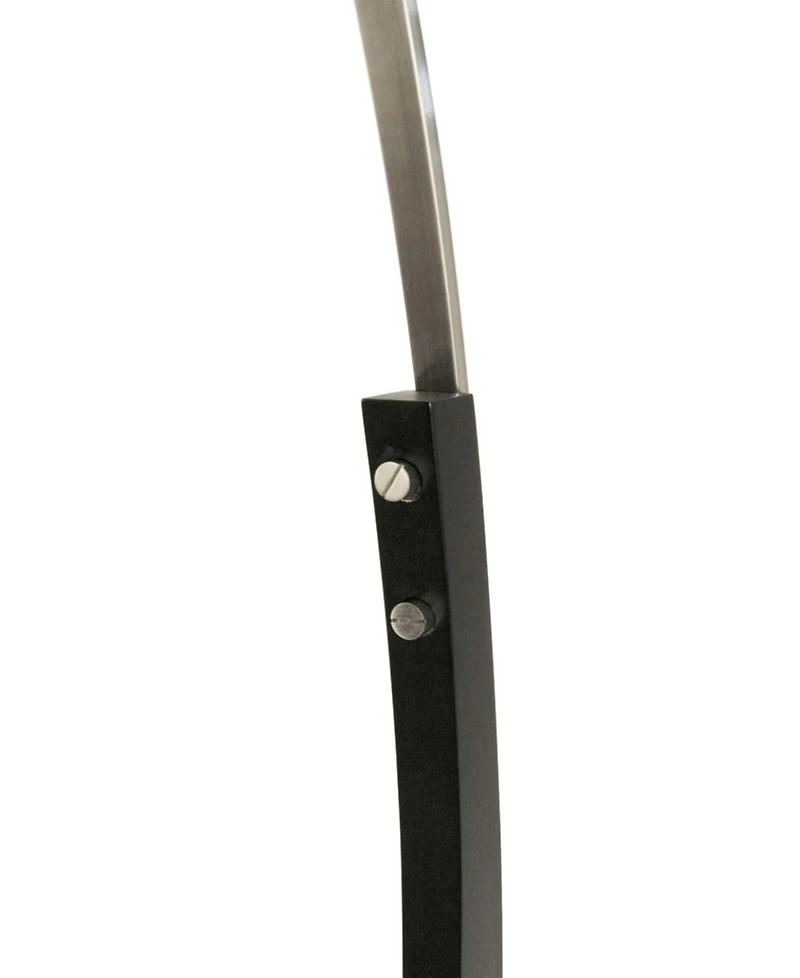 Nova of California 72" Wood Plimpton 1 Light Arc Floor Lamp