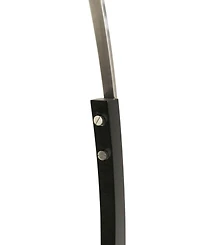 Nova of California 72" Wood Plimpton 1 Light Arc Floor Lamp