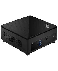 Msi Cubi 5 12M-086BUS Barebone Mini Desktop Computer, Intel Core i3-1215U 1.2GHz, Ram, Storage and Os Not Included, Black