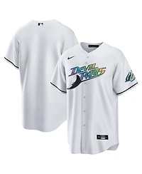 Nike Men's White 25th Anniversary Tampa Bay Rays Home Replica Team Jersey