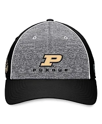 Top of the World Men's Gray/Black Purdue Boilermakers Nimble Adjustable Hat