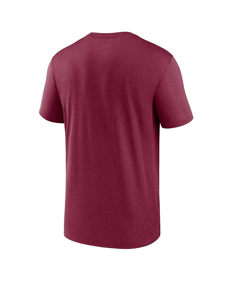 Nike Men's Garnet Florida State Seminoles 2025 Sideline Small Logo Legend Performance T-Shirt