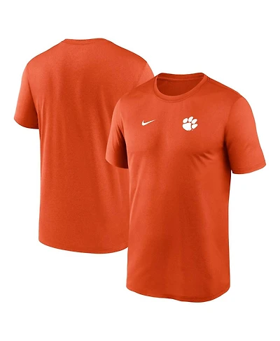 Nike Men's Orange Clemson Tigers 2025 Sideline Small Logo Legend Performance T-Shirt