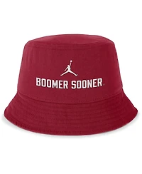 Jordan Men's Crimson Oklahoma Sooners Local Apex Bucket Hat