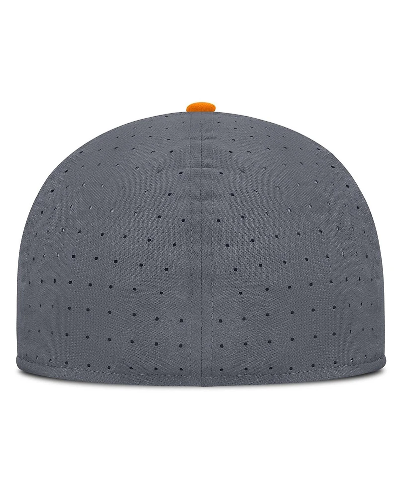 Nike Men's Gray Tennessee Volunteers On-Field Dugout True Performance Fitted Hat