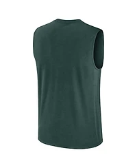 Nike Men's Green Michigan State Spartans Primetime Tricode Legend Performance Tank Top