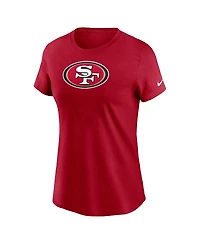 Nike Women's Scarlet San Francisco 49ers Primary Logo T-Shirt