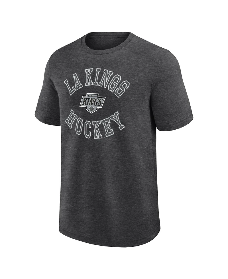 Logo Athletic Men's Heather Charcoal Los Angeles Kings Success T-Shirt