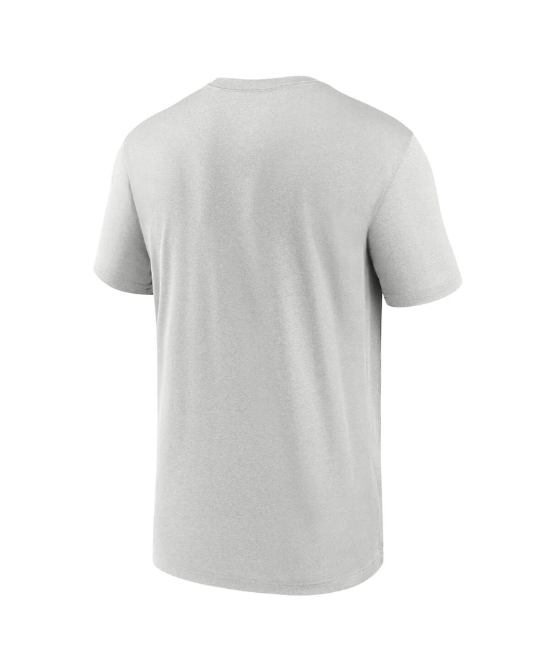 Nike Men's Gray Ohio State Buckeyes 2025 Sideline Small Logo Legend Performance T-Shirt