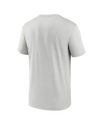 Nike Men's Gray Ohio State Buckeyes 2025 Sideline Small Logo Legend Performance T-Shirt