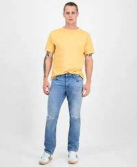 Sun + Stone Men's Profond Straight Leg Jeans, Exclusively at Macy's