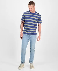 Sun + Stone Men's Cambridge Short Sleeve Crewneck Striped T-Shirt, Exclusively at Macy's