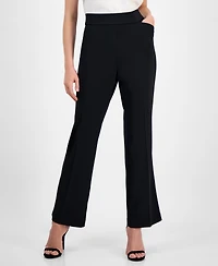 Kasper Women's High-Rise Pull-On Flare Pants