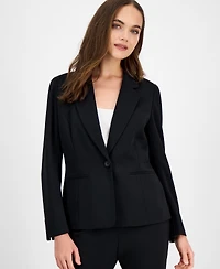 Kasper Women's Notch-Collar One-Button Blazer