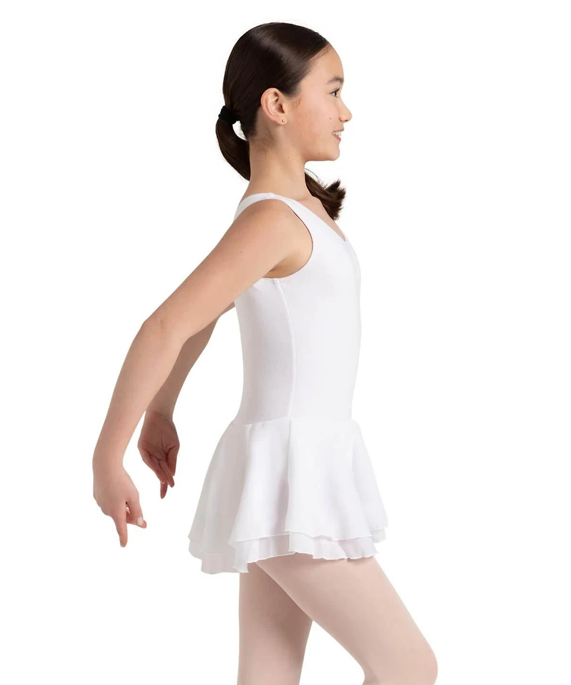 Capezio Girls Double Layer Skirt Tank Dress