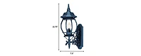 Glass Globe Wall Light – Three-Light Pendant for Sleek Indoor Lighting