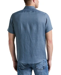 Perry Ellis Men's Solid Linen Shirt