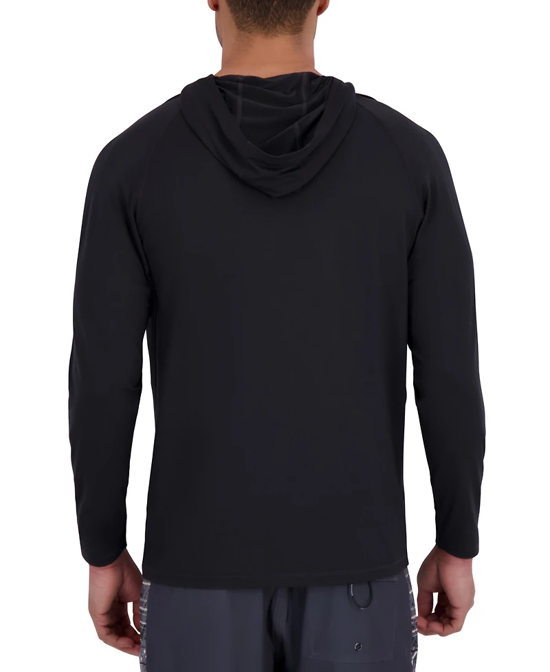 Spyder Men's Core Long Sleeve Rashguard Swim Hoodie