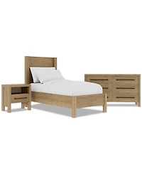 Davie 3-Pc. Twin Set (Panel Bed
