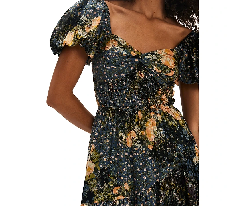 Free People Women's Floral Sundrenched Maxi Dress