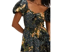Free People Women's Floral Sundrenched Maxi Dress