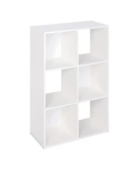Closetmaid Decorative Home Stackable 6 Cube Cubeicals Organizer Storage