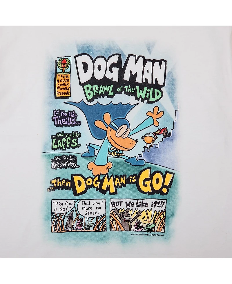 Dog Man Big Boys Youth 3-Pack T-Shirts-14