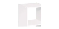 ClosetMaid 4583 Decorative Bookcase Open Back 8-Cube Storage Organizer, White