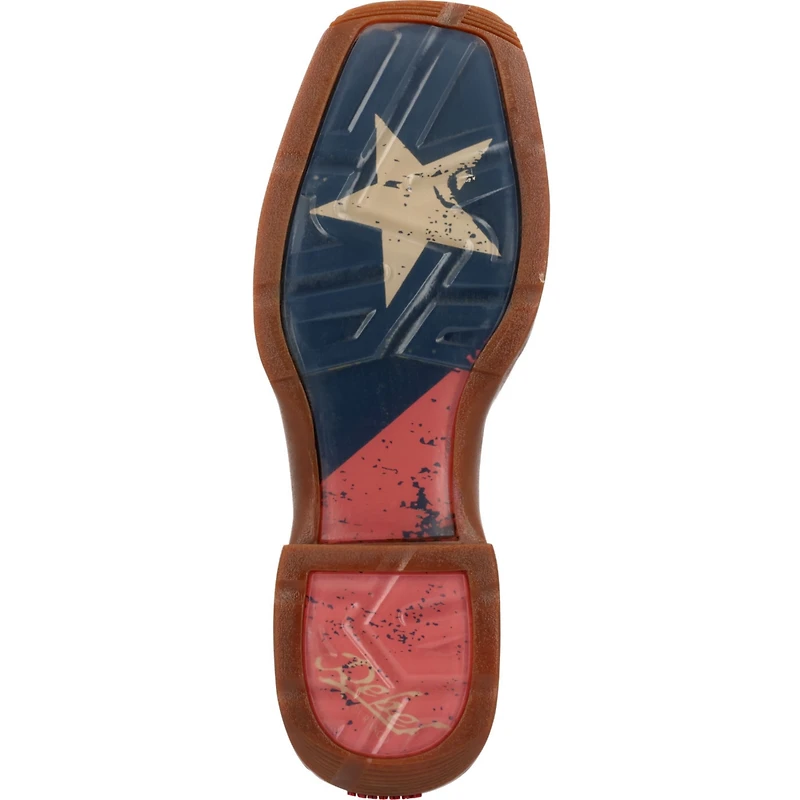 Durango Men's Rebel by Texas Flag Western Boot