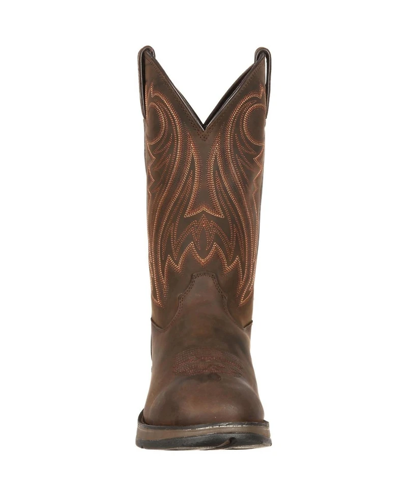 Durango Men's Rebel by Chocolate Pull-On Western Boot