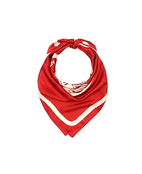 Coach Women's Valentine's Day Pegasus Print Silk Square Scarf
